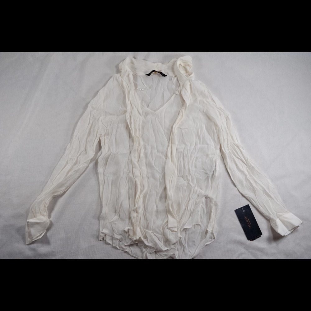 Zara long sleeve top